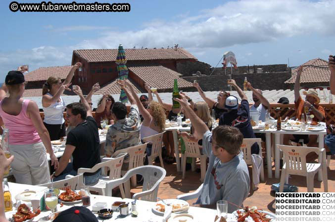 Lobster Lunch in Puerto Nuevo 2004