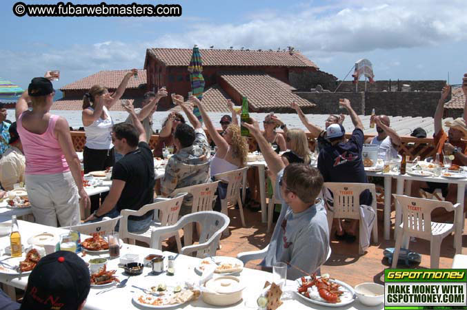Lobster Lunch in Puerto Nuevo 2004