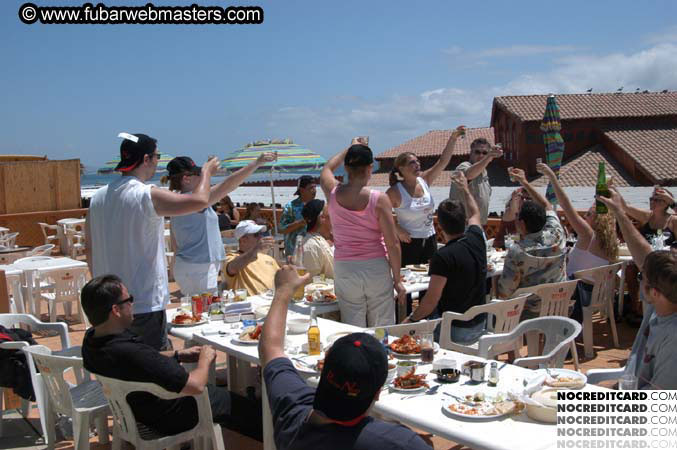 Lobster Lunch in Puerto Nuevo 2004