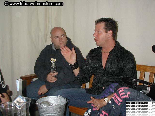 Dinner @ World Famous 2004