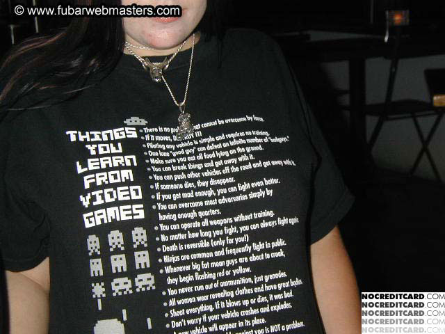 Dinner @ World Famous 2004