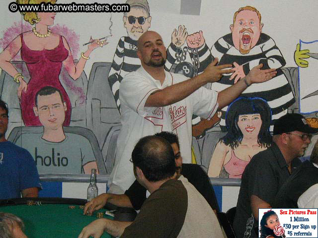 1st Annual Fried Chicken & Poker Party 2004