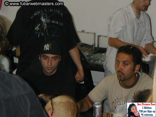 1st Annual Fried Chicken & Poker Party 2004