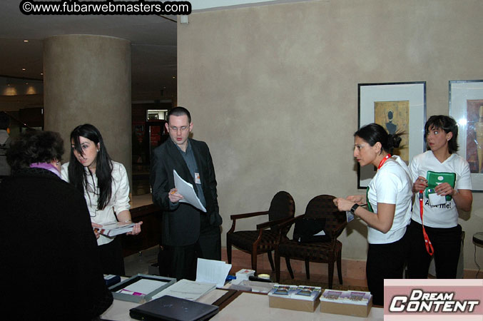 Registration, Set-up and Show Floor 2005