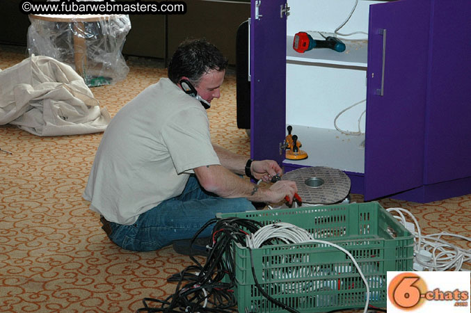 Registration, Set-up and Show Floor 2005