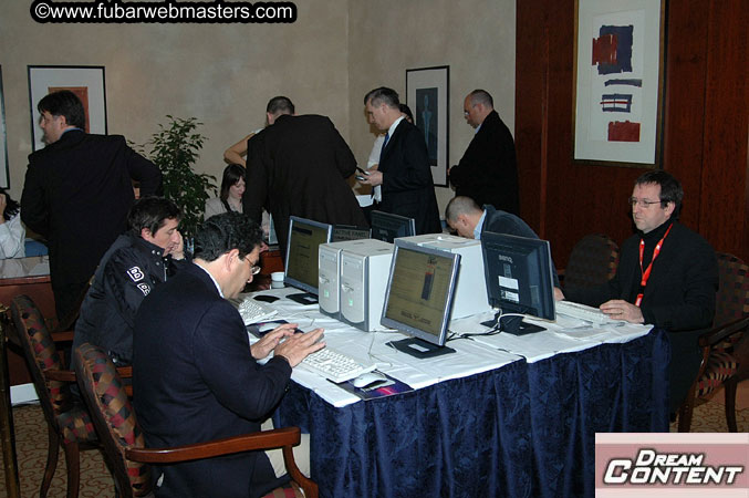 Registration, Set-up and Show Floor 2005