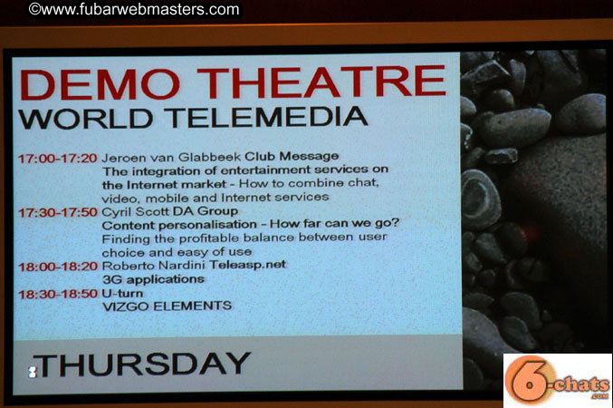 Registration, Set-up and Show Floor 2005