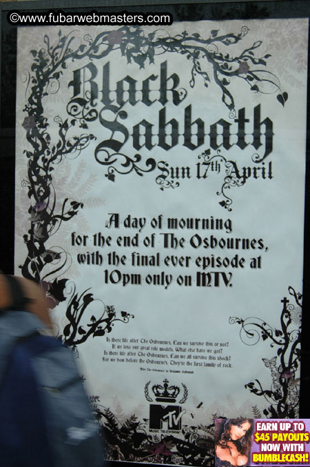 Around London and the Party set-up @ Tantra 2005