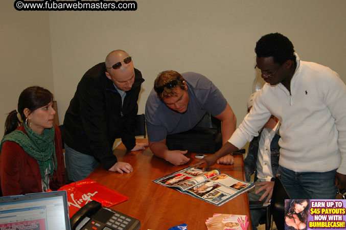 Around London and the Party set-up @ Tantra 2005