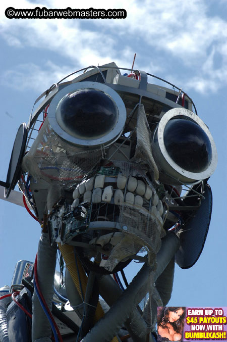 Around London and the Party set-up @ Tantra 2005