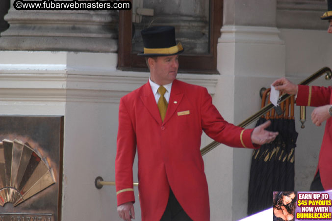 Around London and the Party set-up @ Tantra 2005