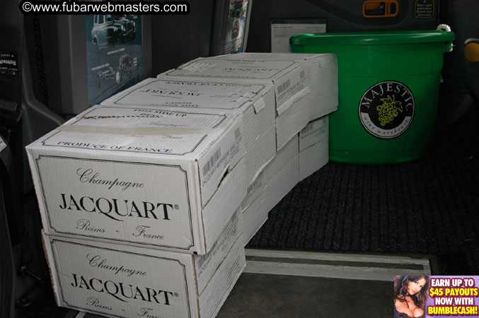 Around London and the Party set-up @ Tantra 2005