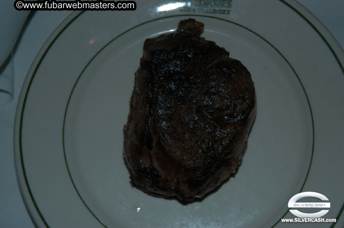 Dinner at Smith & Wollensky's 2005