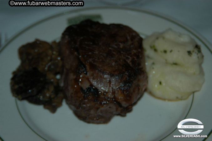 Dinner at Smith & Wollensky's 2005