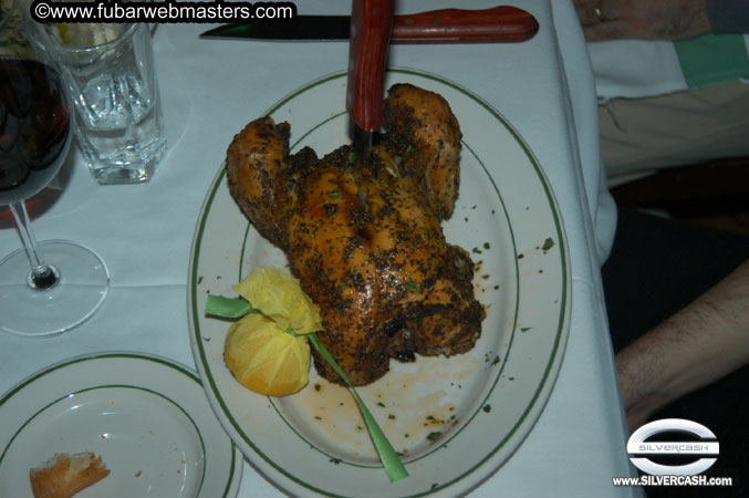 Dinner at Smith & Wollensky's 2005