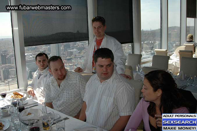 Lunch at Restaurant L'Altitude 737 2005