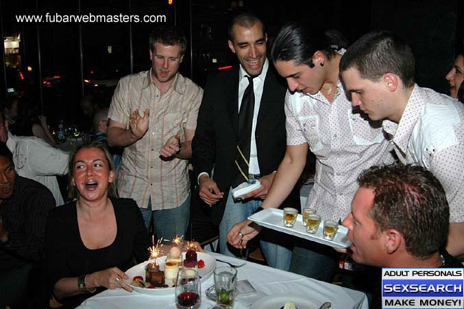 Dinner at Buona Notte 2005