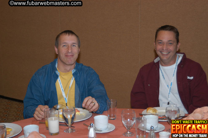 Gay Webmaster Bash Breakfast 2005