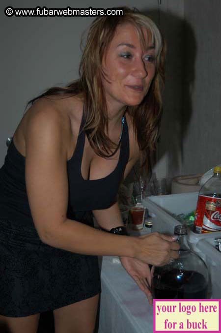 Qwebec Welcome Cocktail Party 2004