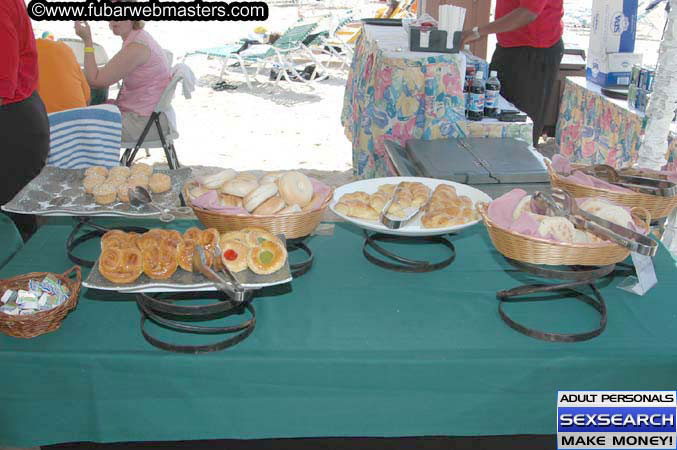 Jupiter Hosting and SpaCash Beach Party 2005