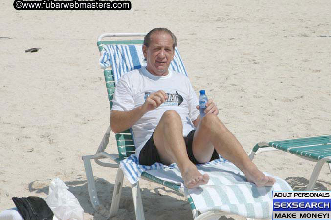 Jupiter Hosting and SpaCash Beach Party 2005