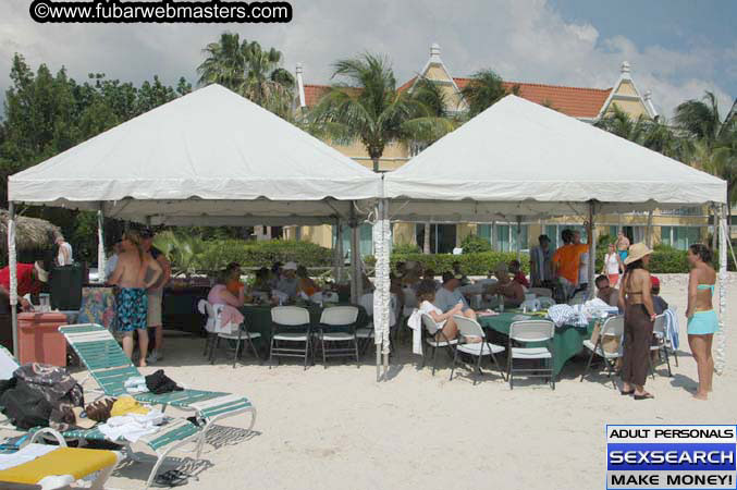 Jupiter Hosting and SpaCash Beach Party 2005