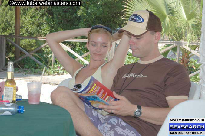 Jupiter Hosting and SpaCash Beach Party 2005