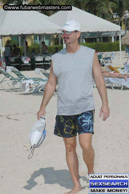 Jupiter Hosting and SpaCash Beach Party 2005