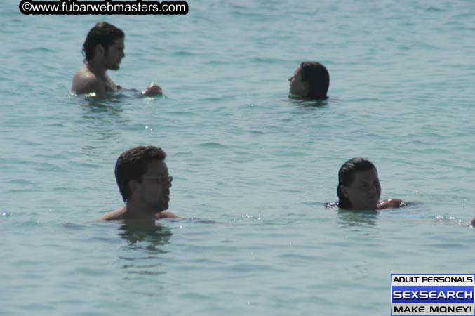 Jupiter Hosting and SpaCash Beach Party 2005