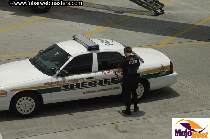 Drama at Fort Lauderdale Airport 2005