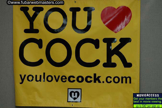 Cybersocket's Gay Webmaster Farewell Party 2005