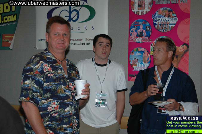 Cybersocket's Gay Webmaster Farewell Party 2005