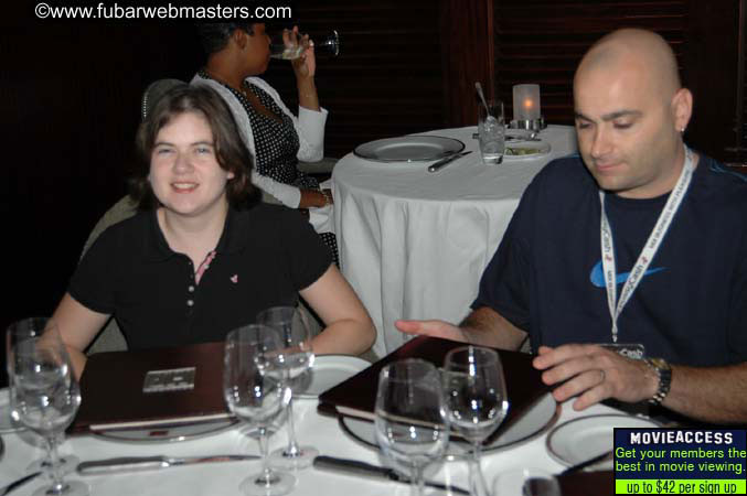 Dinner with the SexSearch crew 2005