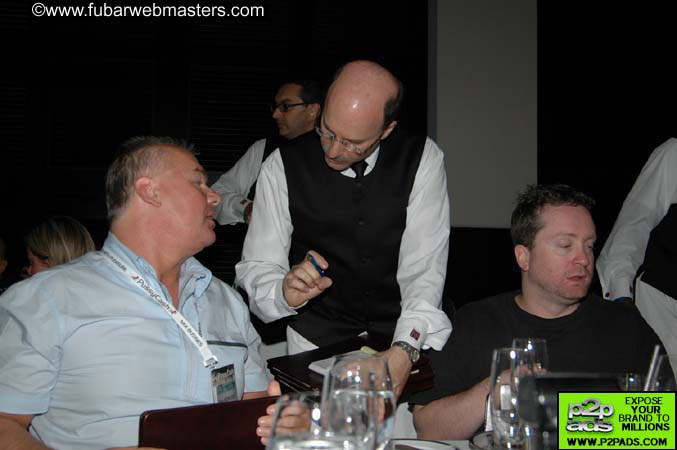 Dinner with the SexSearch crew 2005