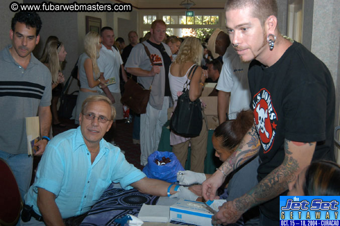 Registration and Welcome Drinks 2004