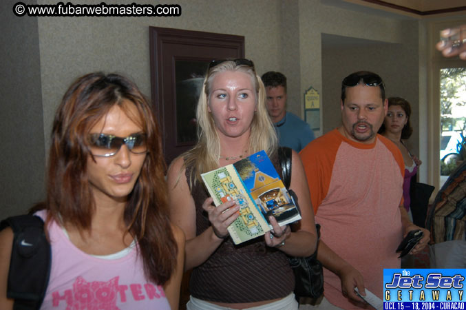 Registration and Welcome Drinks 2004