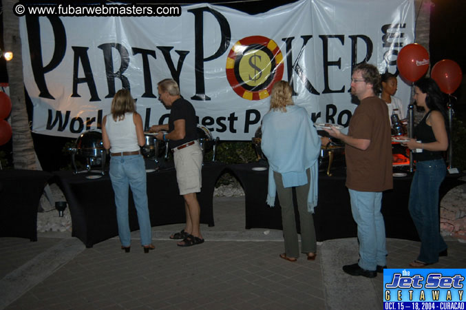 Party Poker Poolside Welcome Reception 2004