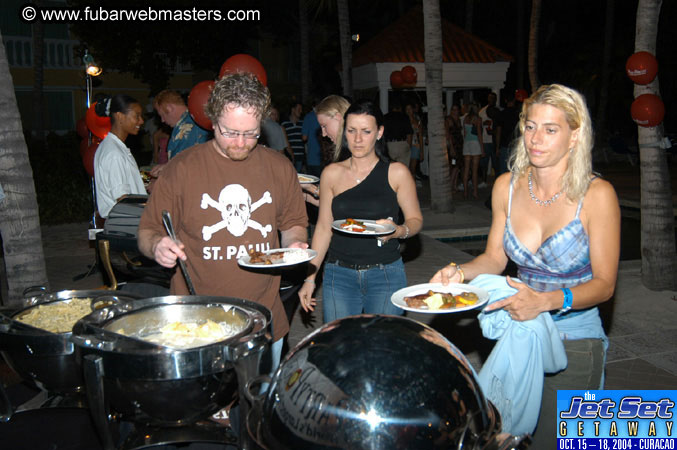 Party Poker Poolside Welcome Reception 2004