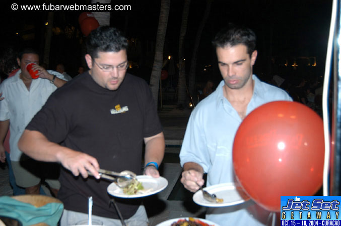 Party Poker Poolside Welcome Reception 2004
