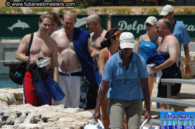 Saturday'sDolphin Swim Adventure and Animal Encounter 2004