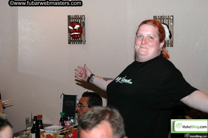 Tala's Birthday Dinner @ Umi Sushi 2005