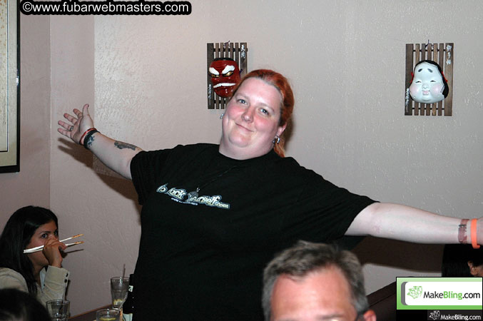 Tala's Birthday Dinner @ Umi Sushi 2005