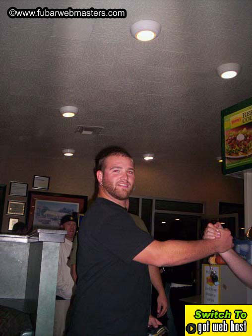 After Party breakfast 2005