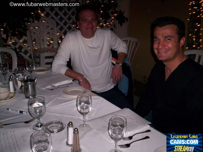 Dinner at Spumante 2005