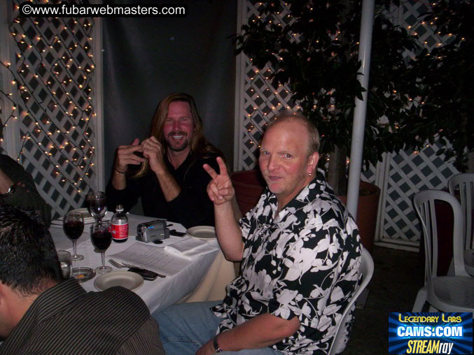 Dinner at Spumante 2005