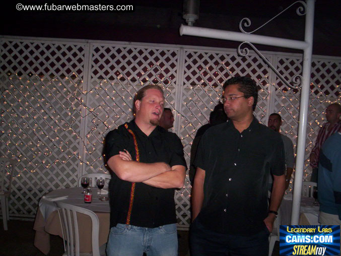 Dinner at Spumante 2005