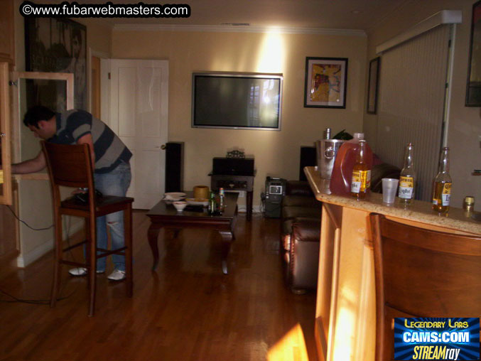 Warmup BBQ at Latin Cash Gary's 2005