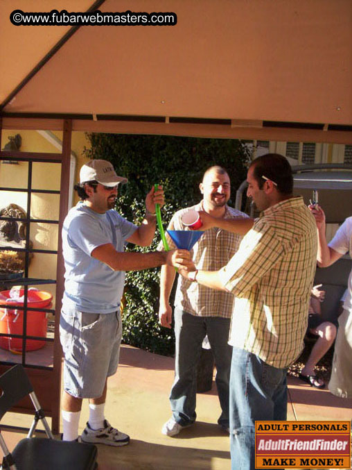 Warmup BBQ at Latin Cash Gary's 2005