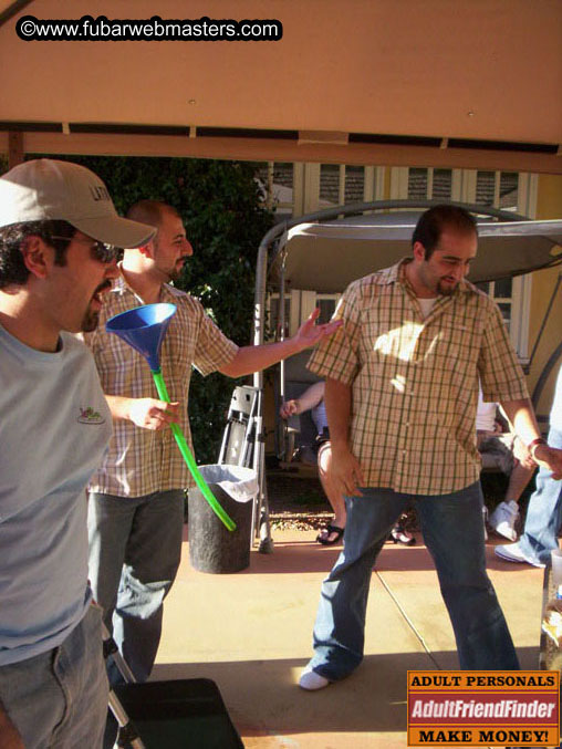 Warmup BBQ at Latin Cash Gary's 2005