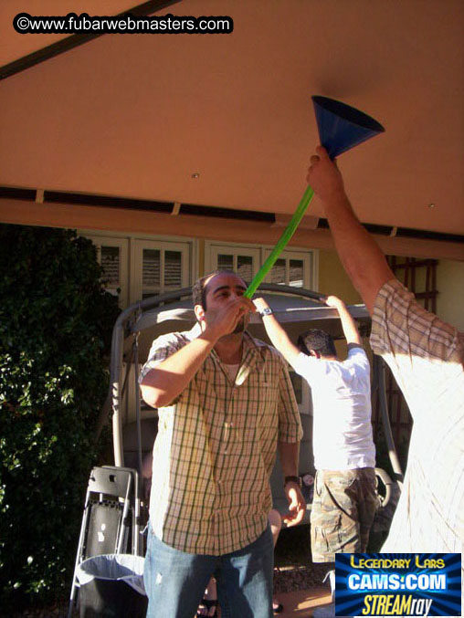 Warmup BBQ at Latin Cash Gary's 2005